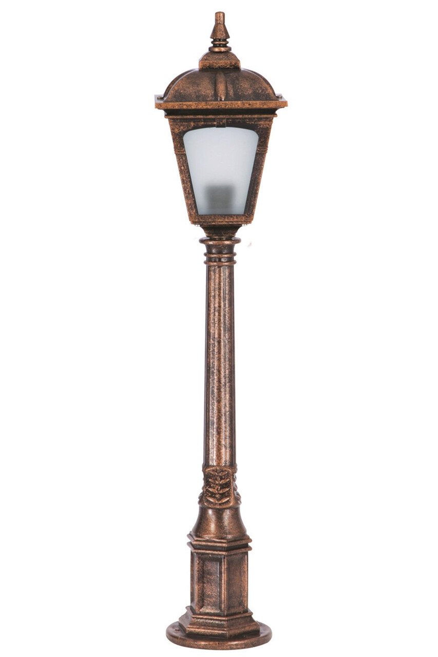 Lampadar de exterior, Opviq, 685AVN1235, Maro - imagine 4